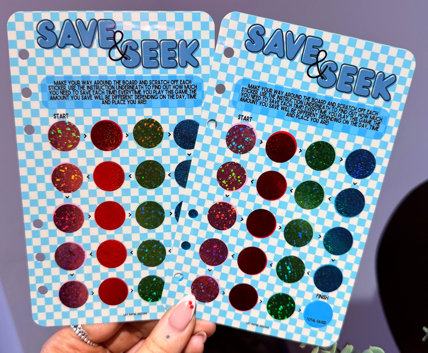 Save & Seek Dashboard Game
