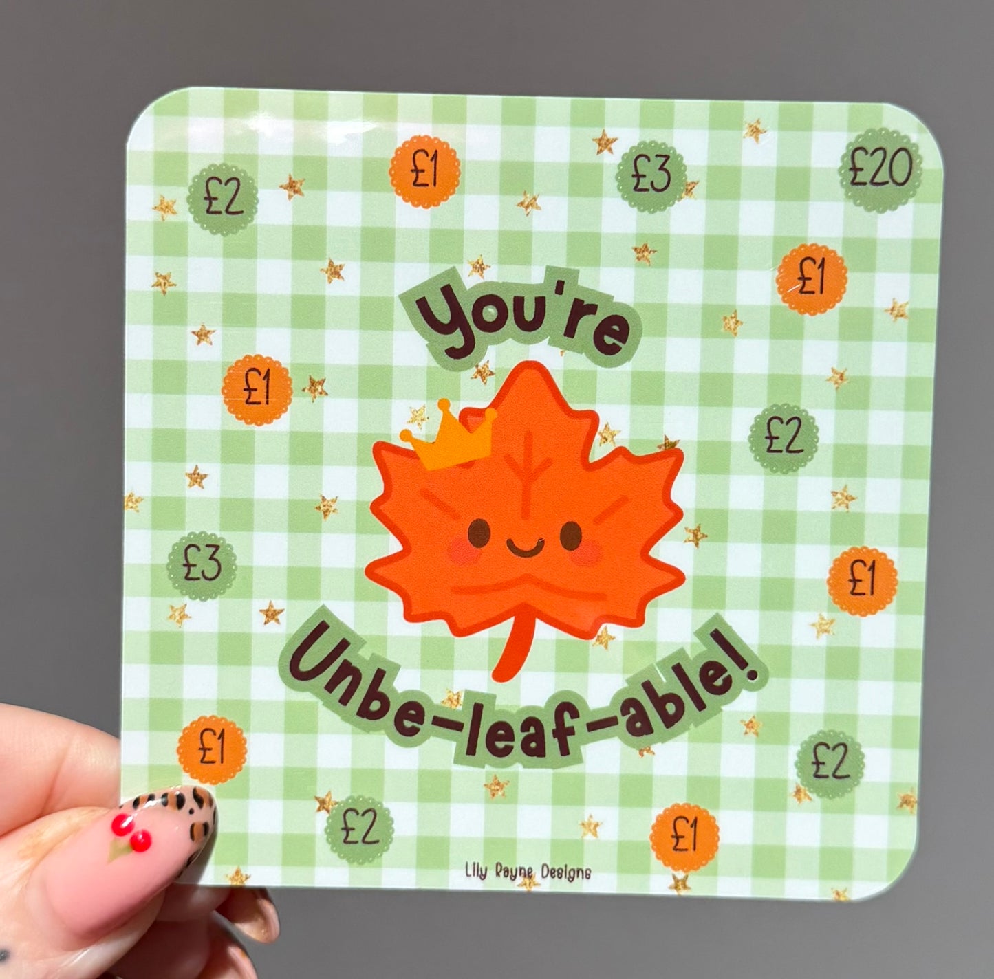 Mini Unbe-leaf-able Saving Challenge