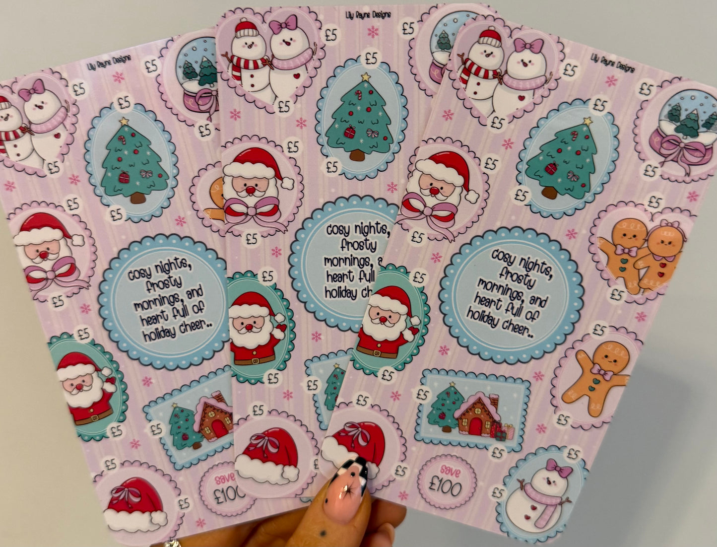 Cosy Christmas Nights Saving Challenge