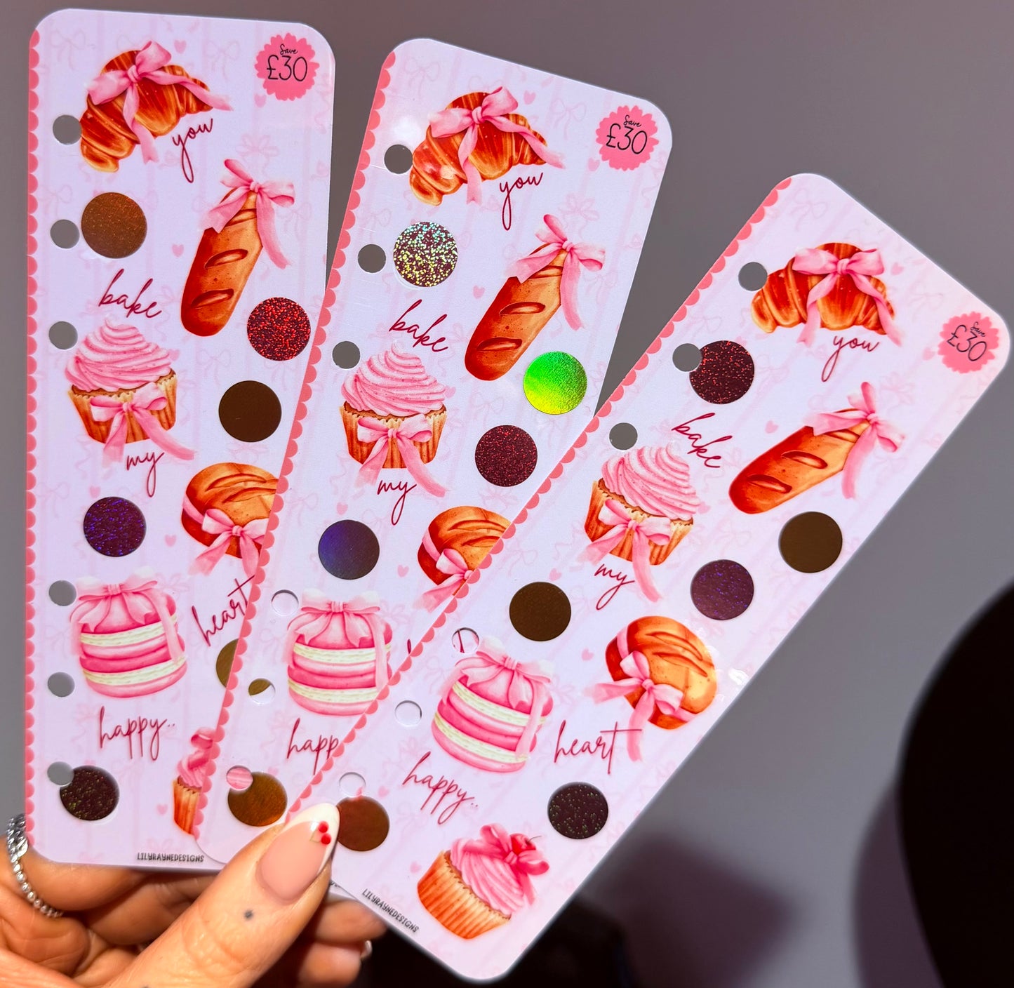 Bake Bookmark Saving Challenge