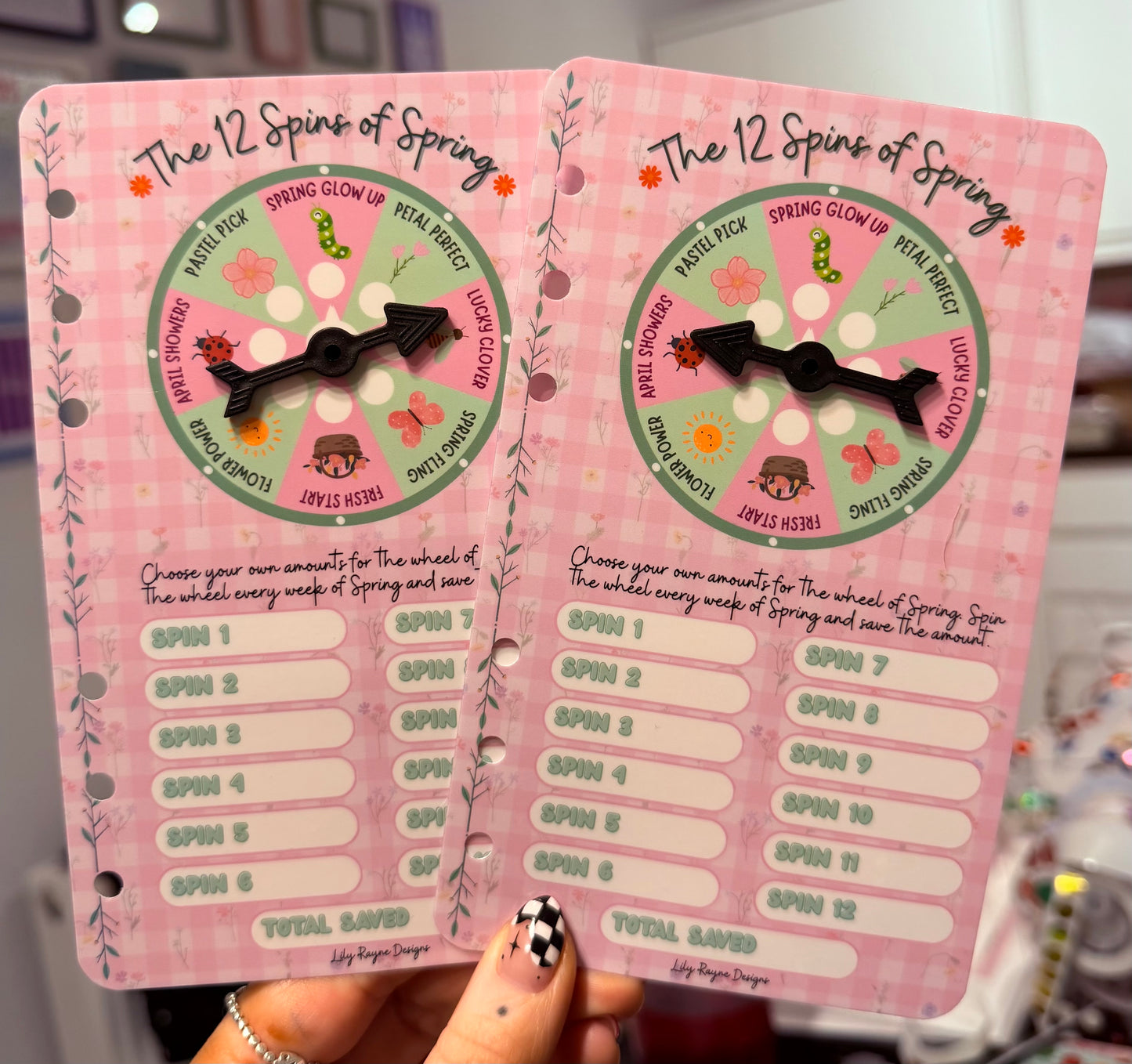 12 Spins of Spring Challenge Dashboard