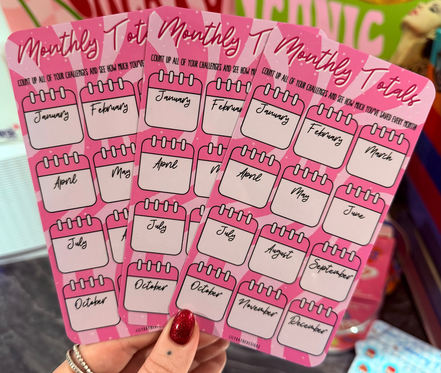 Monthly Totals Tracker