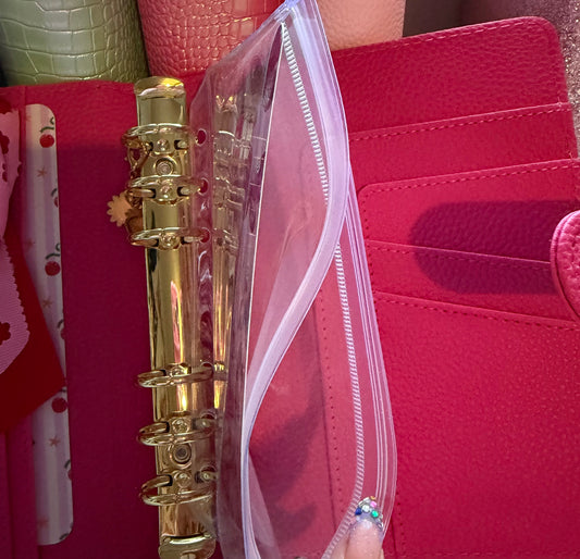 Gloss Double Pocket A6 Binder Wallet