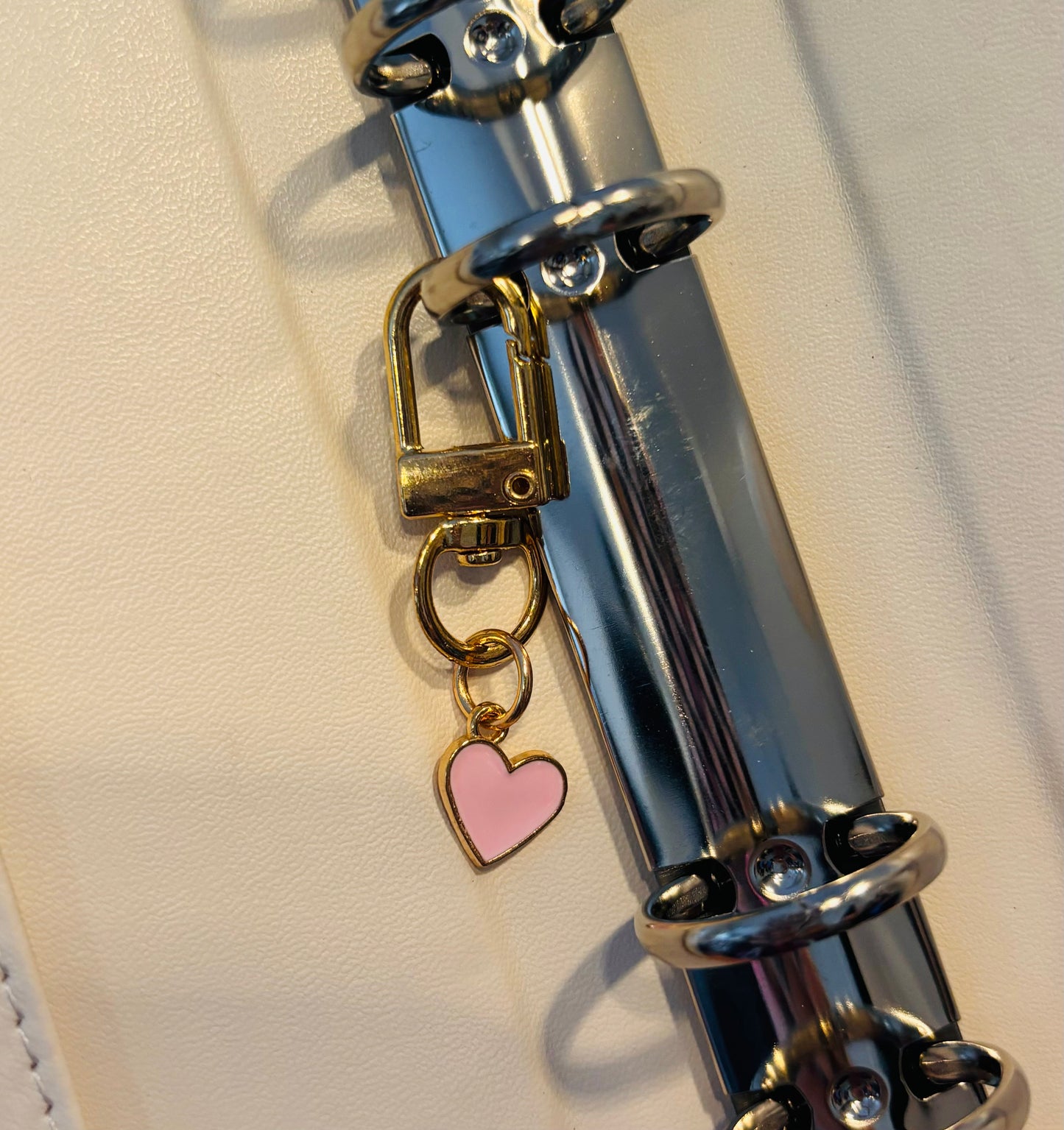 Heart Binder Charm