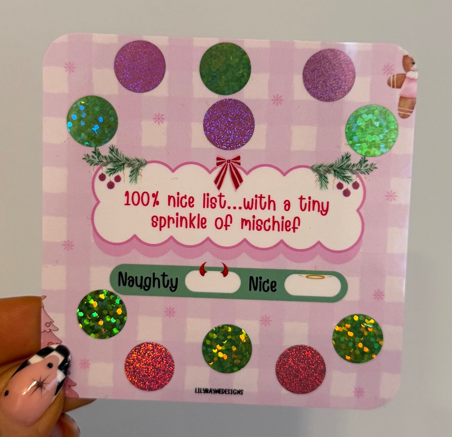 Mini Christmas Naughty or Nice Challenge