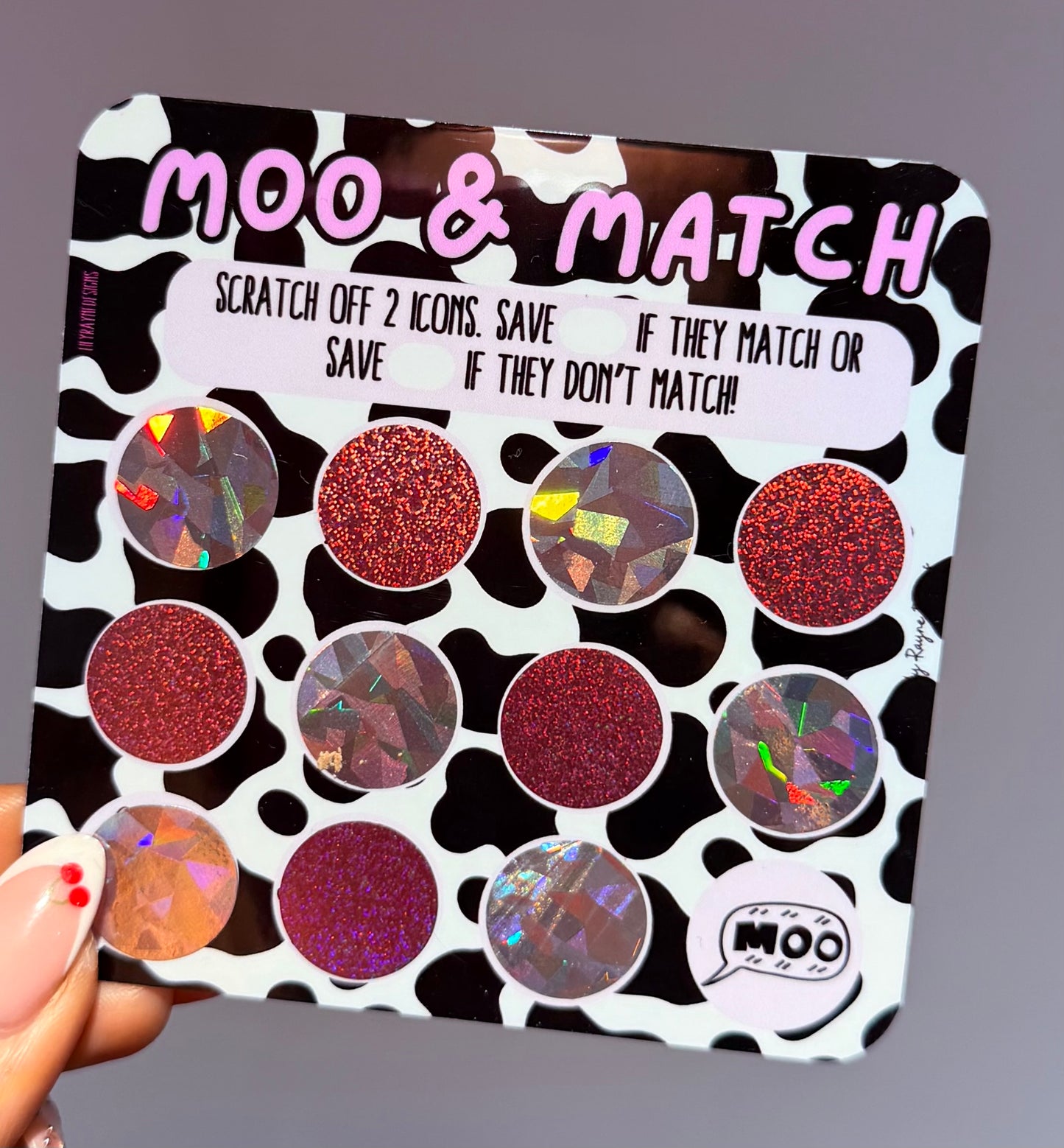 Mini Moo & Match Challenge