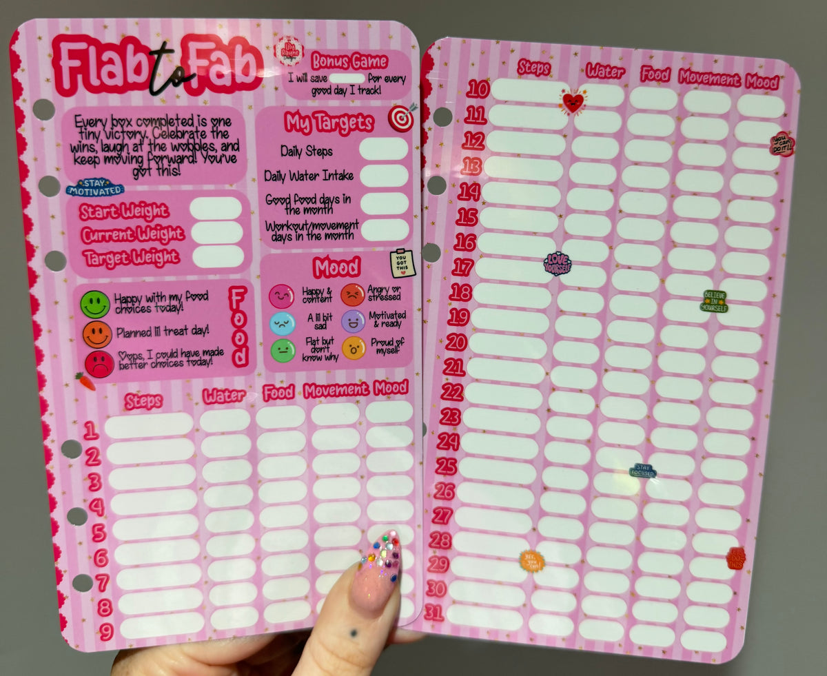 Flab To Fab Progress Dashboards