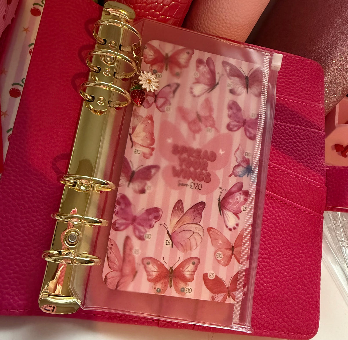 Zipped A6 Binder Wallets