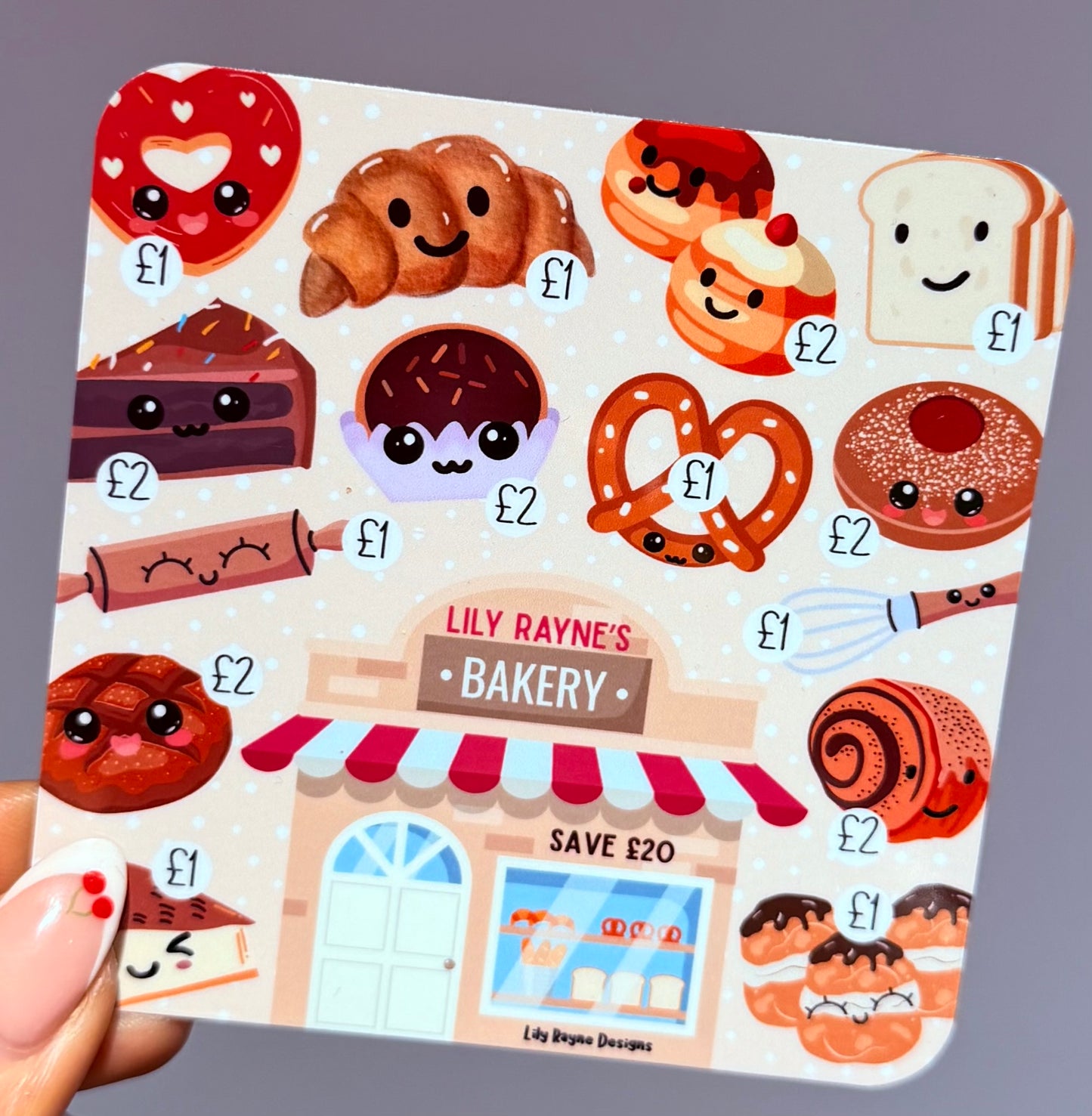 Mini Bakery Saving Challenge