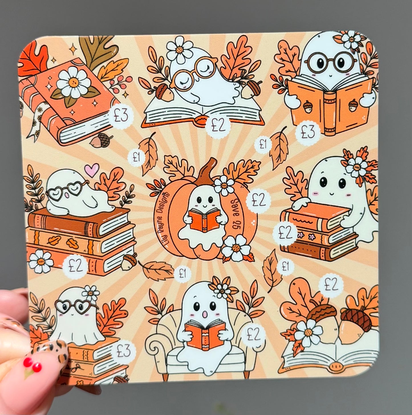 Mini Autumn Ghost Saving Challenge