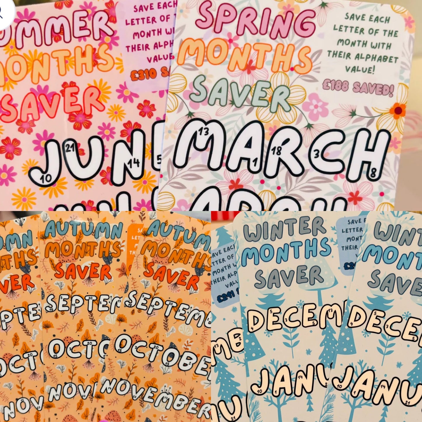 Season Months Savings Challenges