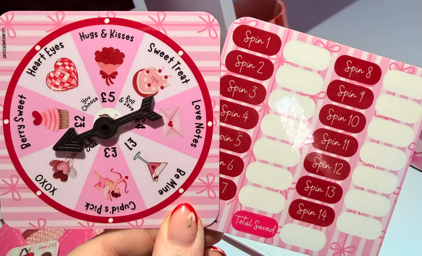 Mini Cupid’s Spinner Saving Challenge