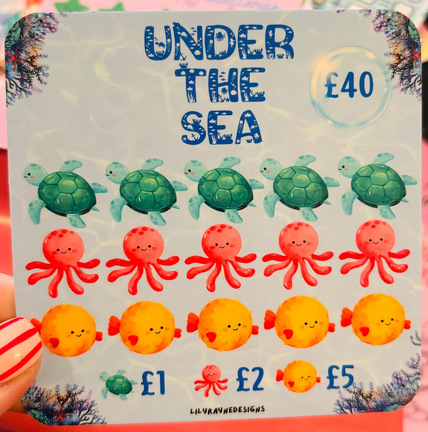 Mini Under The Sea Saving Challenge