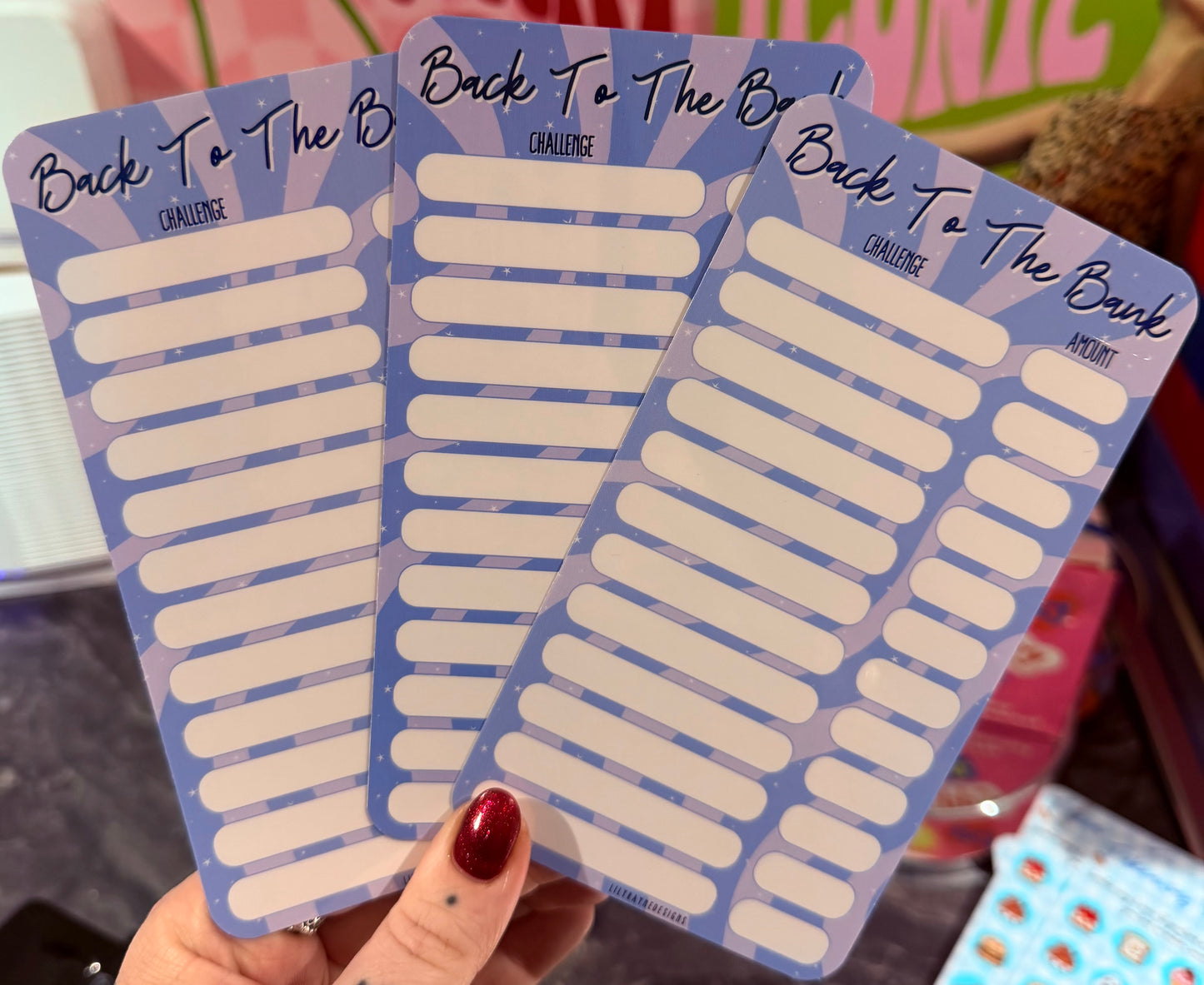 Back To The Bank Tracker