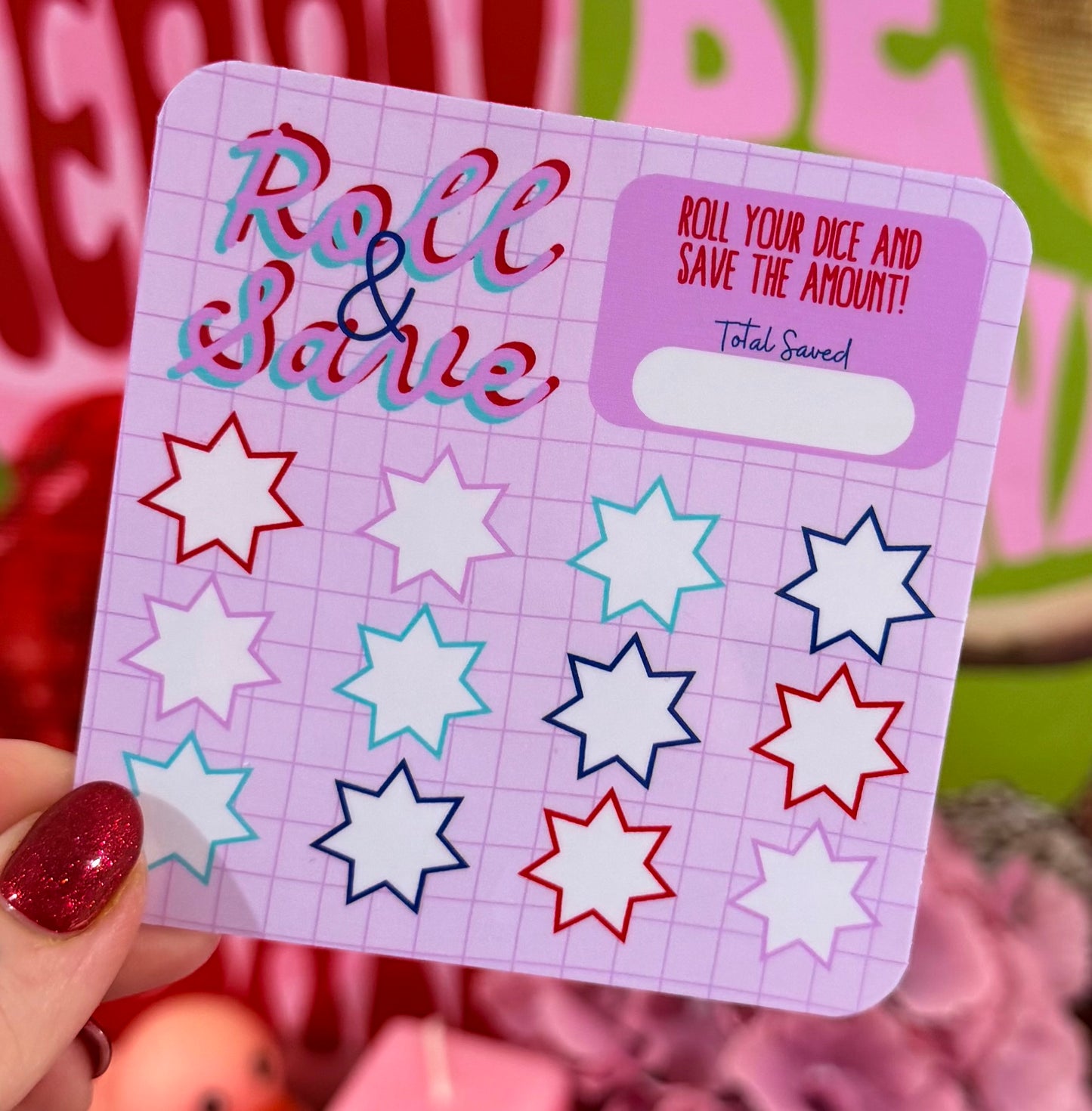 Mini Roll & Save Saving Challenge