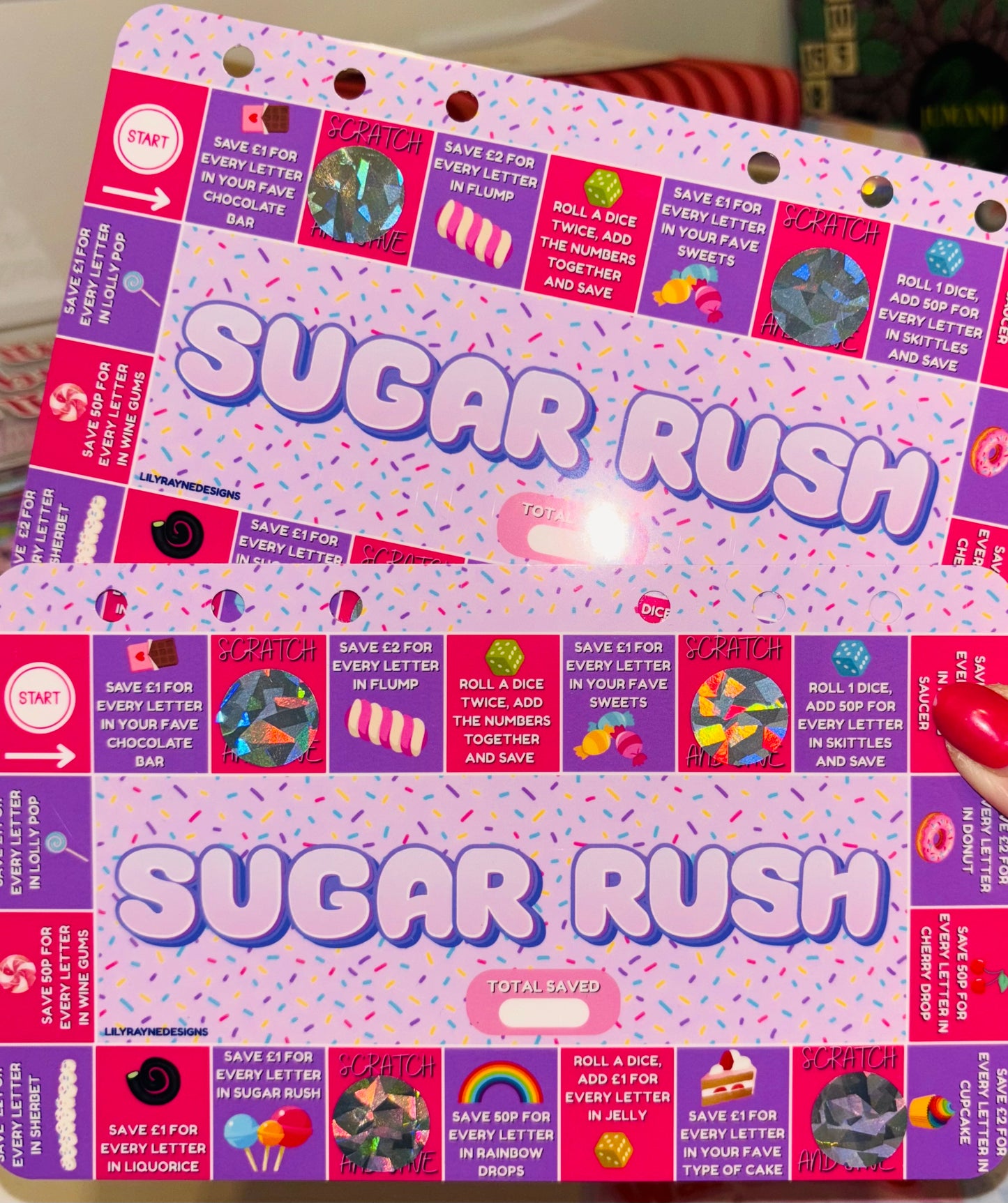 Sugar Rush Saving Challenge Game