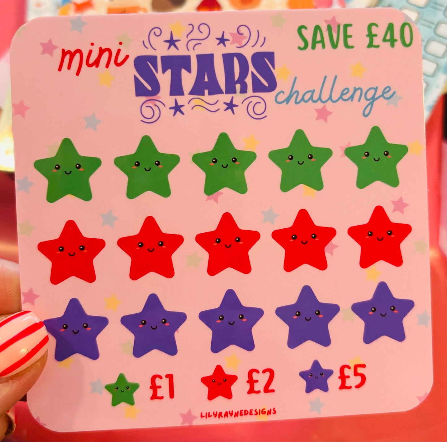 Mini Stars Saving Challenge