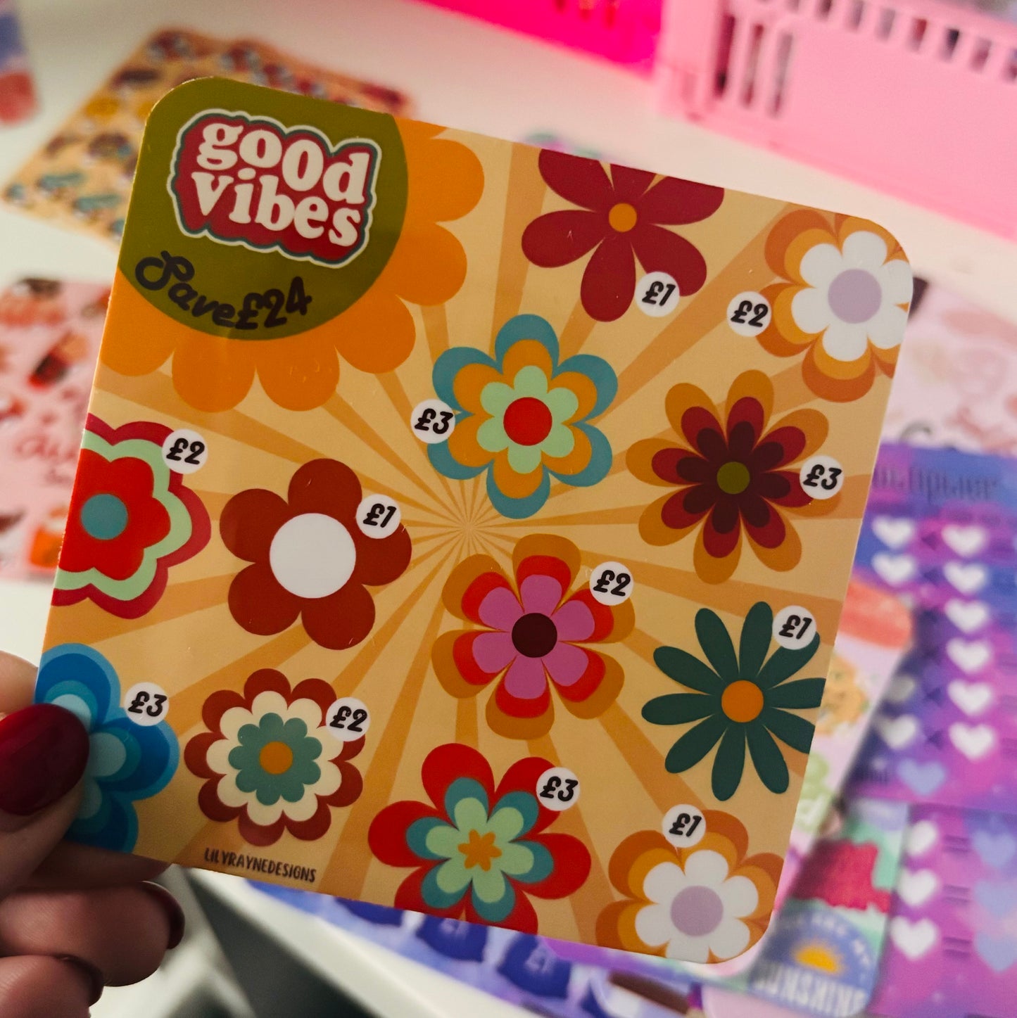 Mini Good Vibes Saving Challenge
