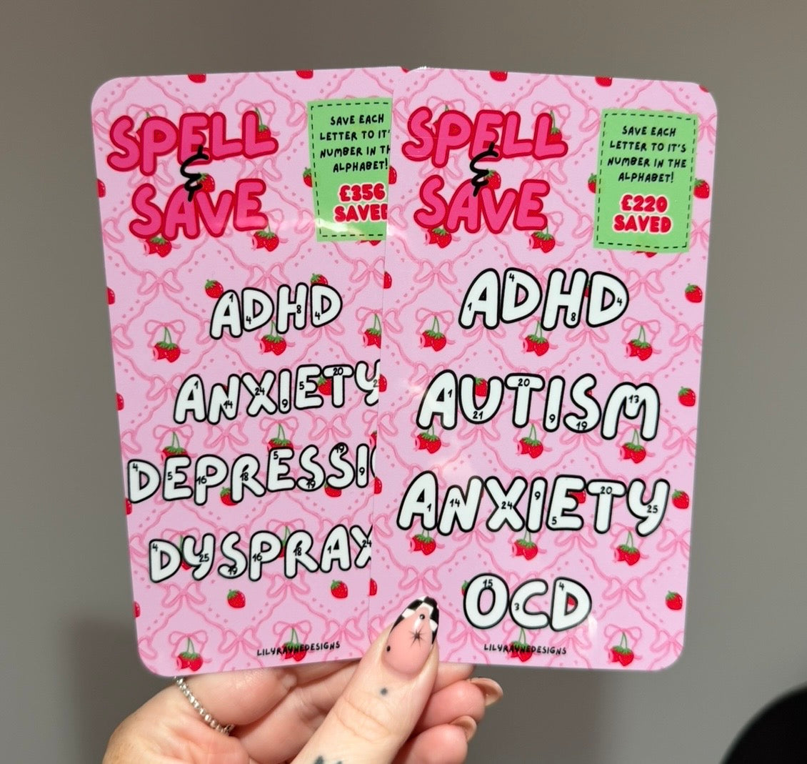 Custom Mental Health Spell & Save Challenge