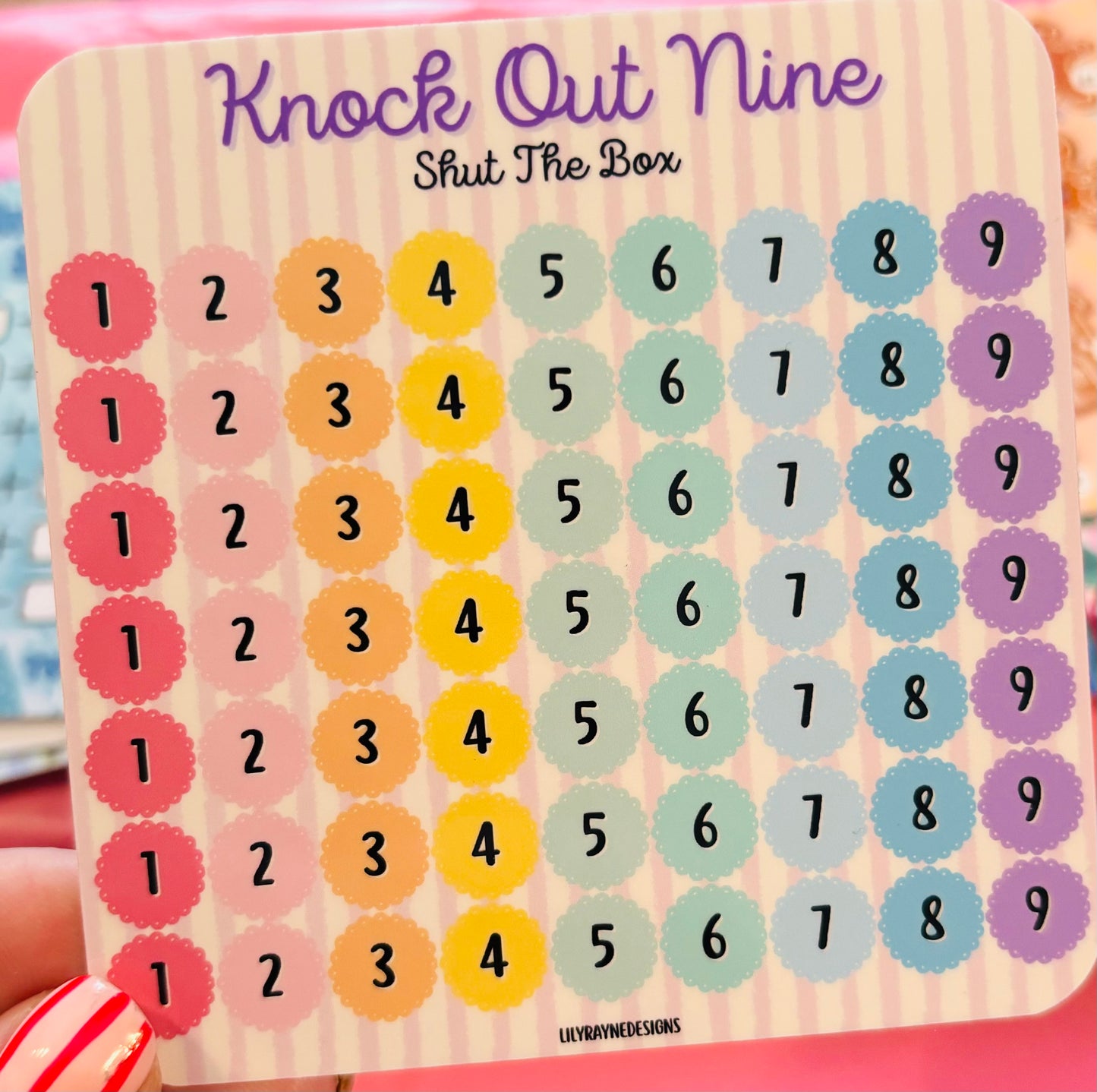 Mini Knock Out Nine Saving Challenge