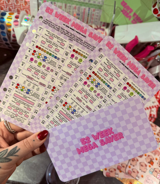 2026 & 2027 52 Week Mega Saving Challenge