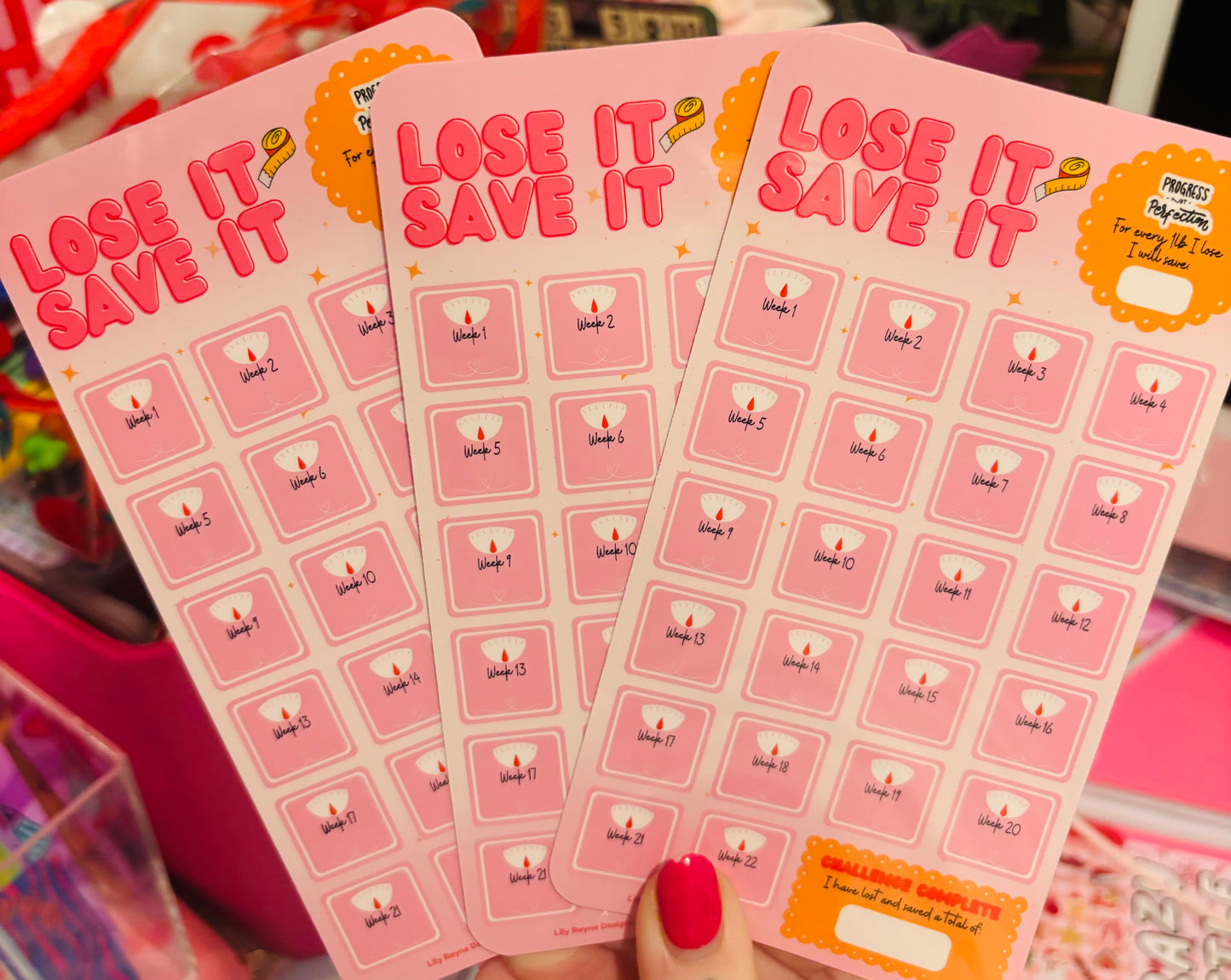 Lose It Save It Saving Challenge