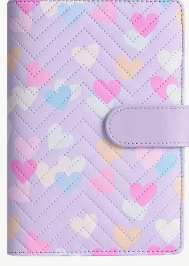 COMING SOON 🩷 Standard A6 Hearts Budget Binder