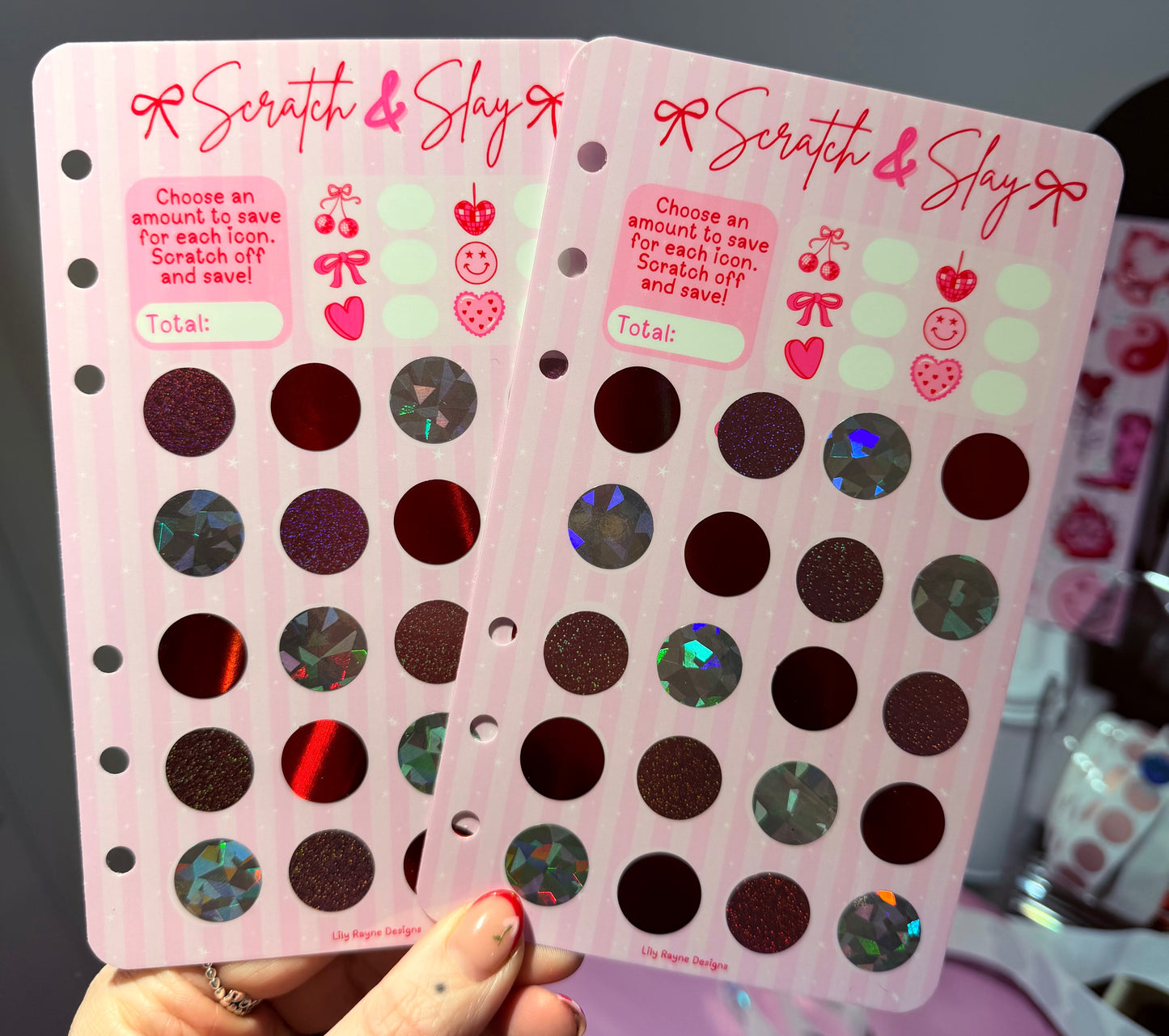 Scratch & Slay Saving Challenge Dashboard