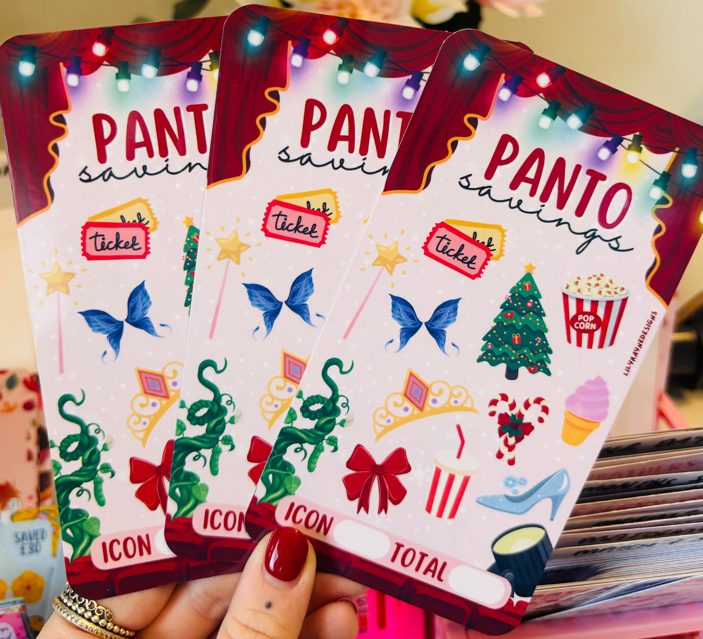 Christmas Panto Saving Challenge