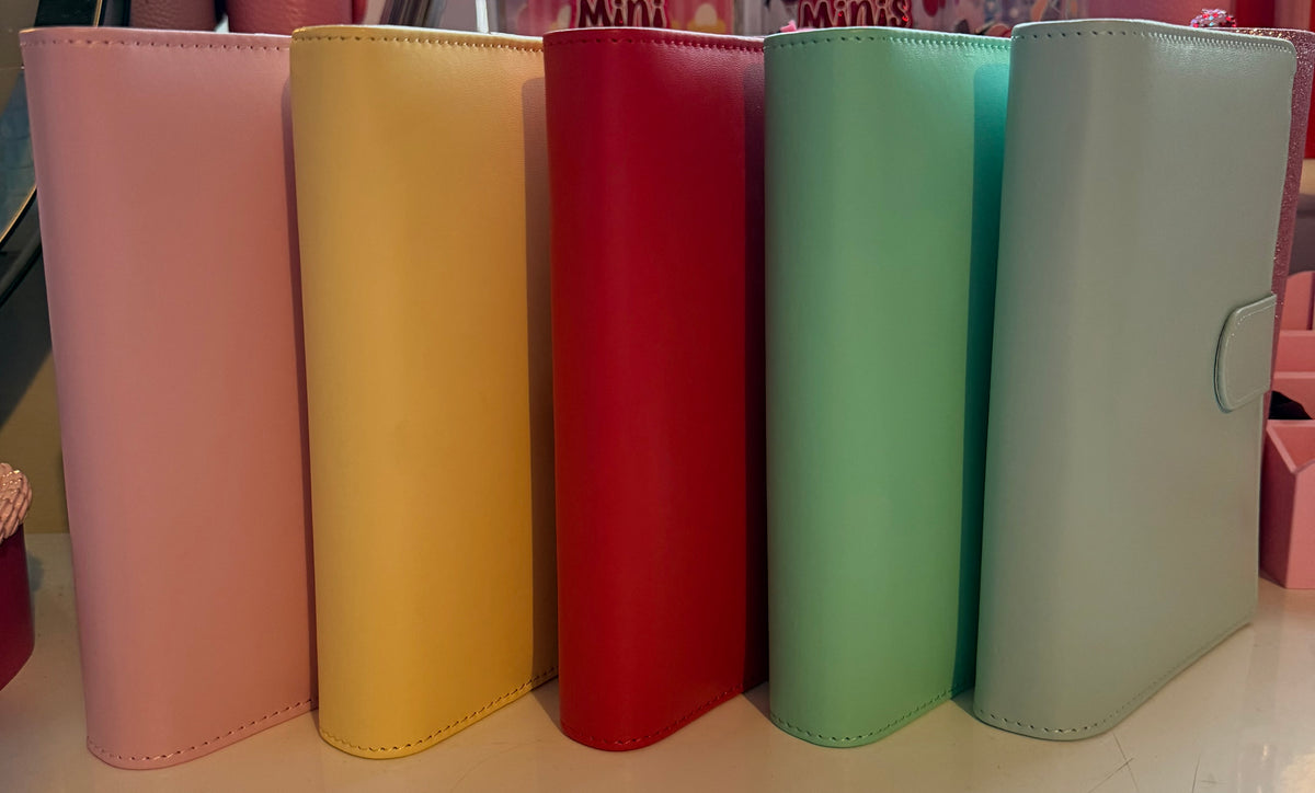 Colour A6 Budget Binder