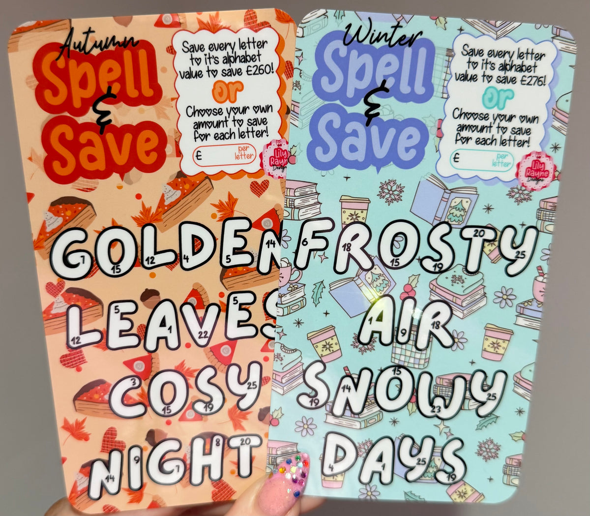 Season Spell & Save Saving Challenges