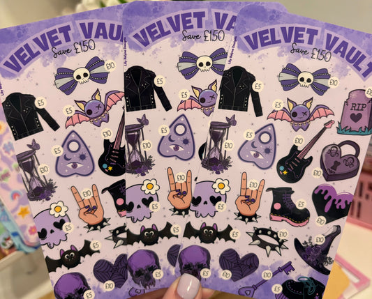 Velvet Vault Saving Challenge