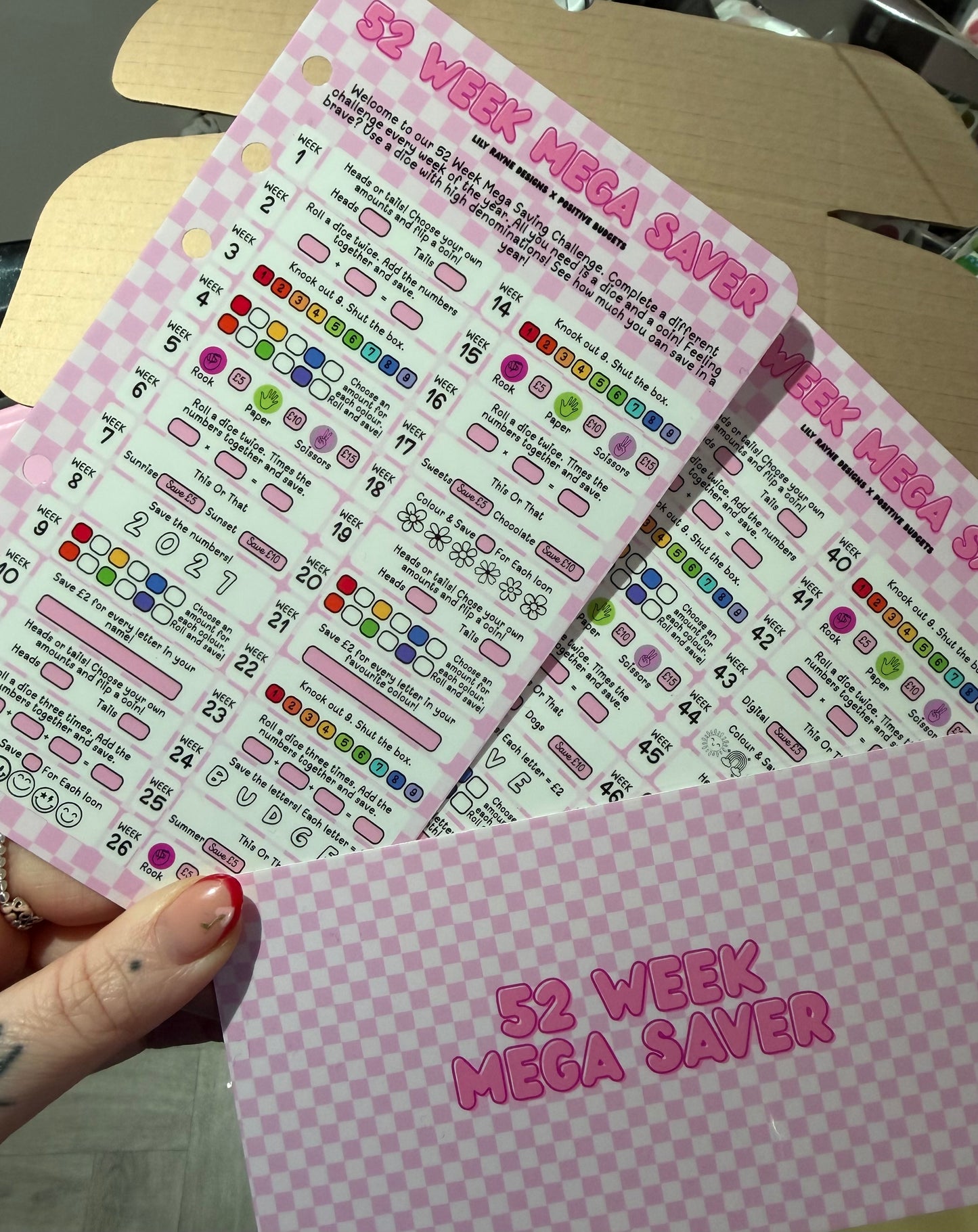 2026 & 2027 52 Week Mega Saving Challenge