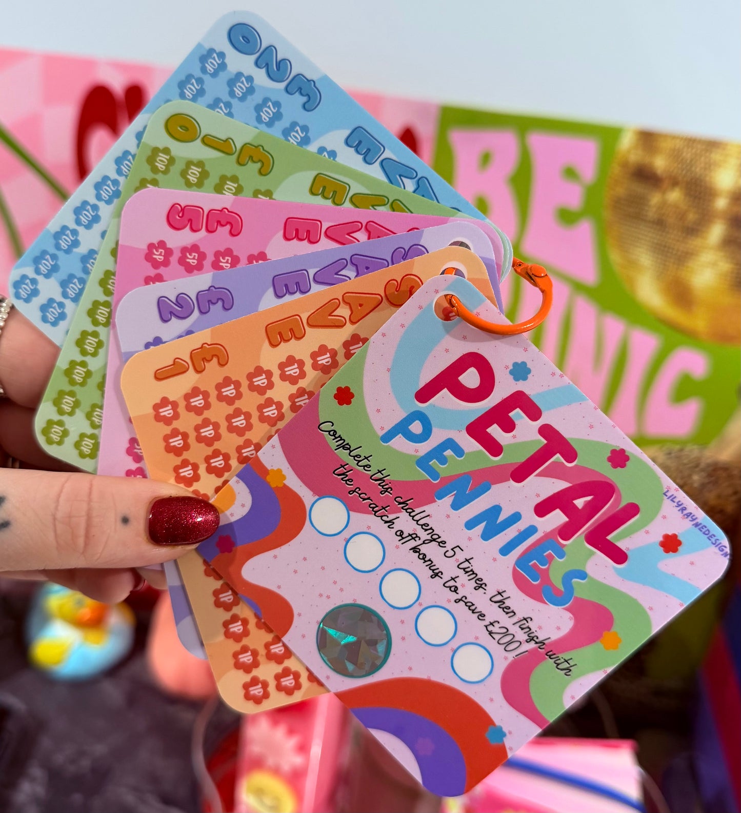 Petal Pennies Saving Booklet