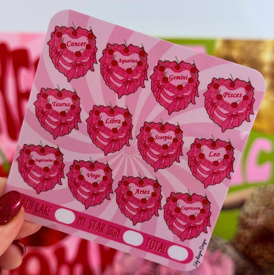 Mini Star Sign Saving Challenge