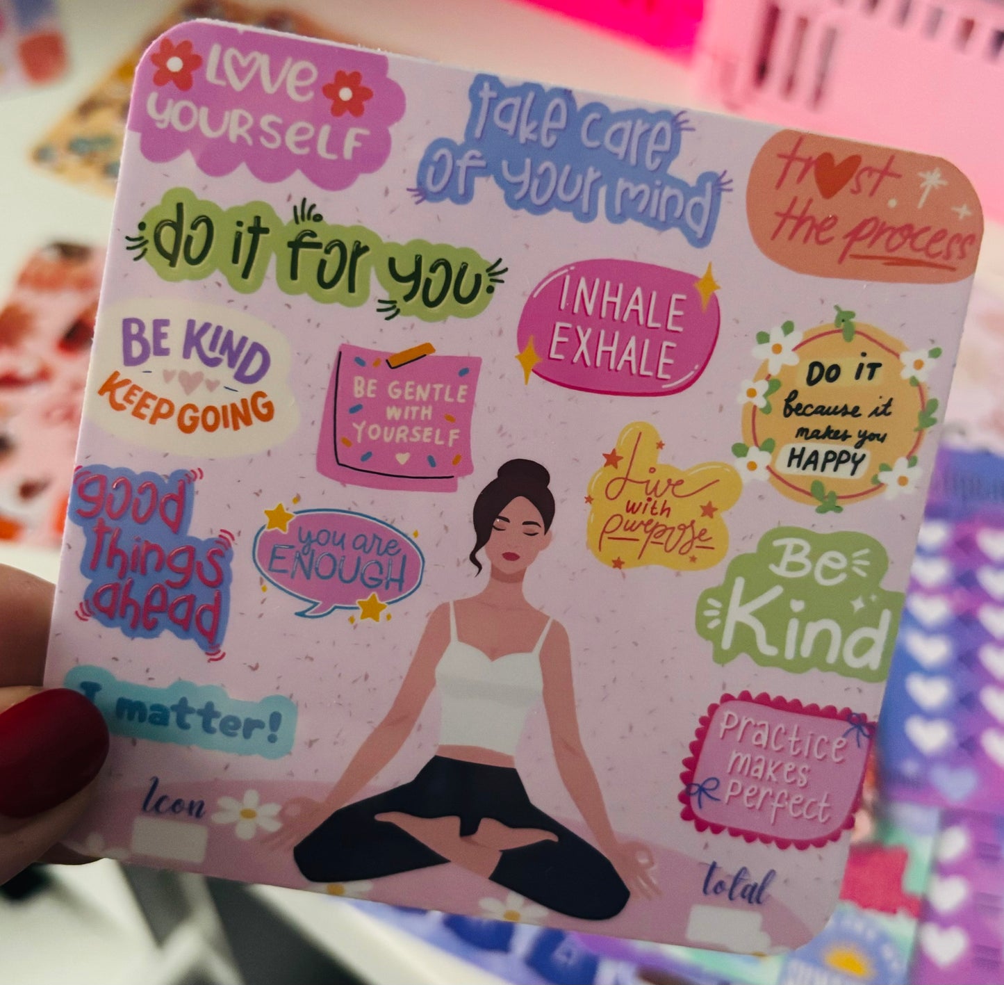 Mini Pink Motivation Saving Challenge