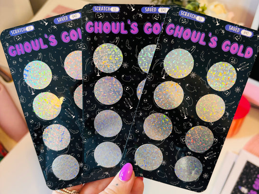 Ghouls Gold Scratch Saving Challenge