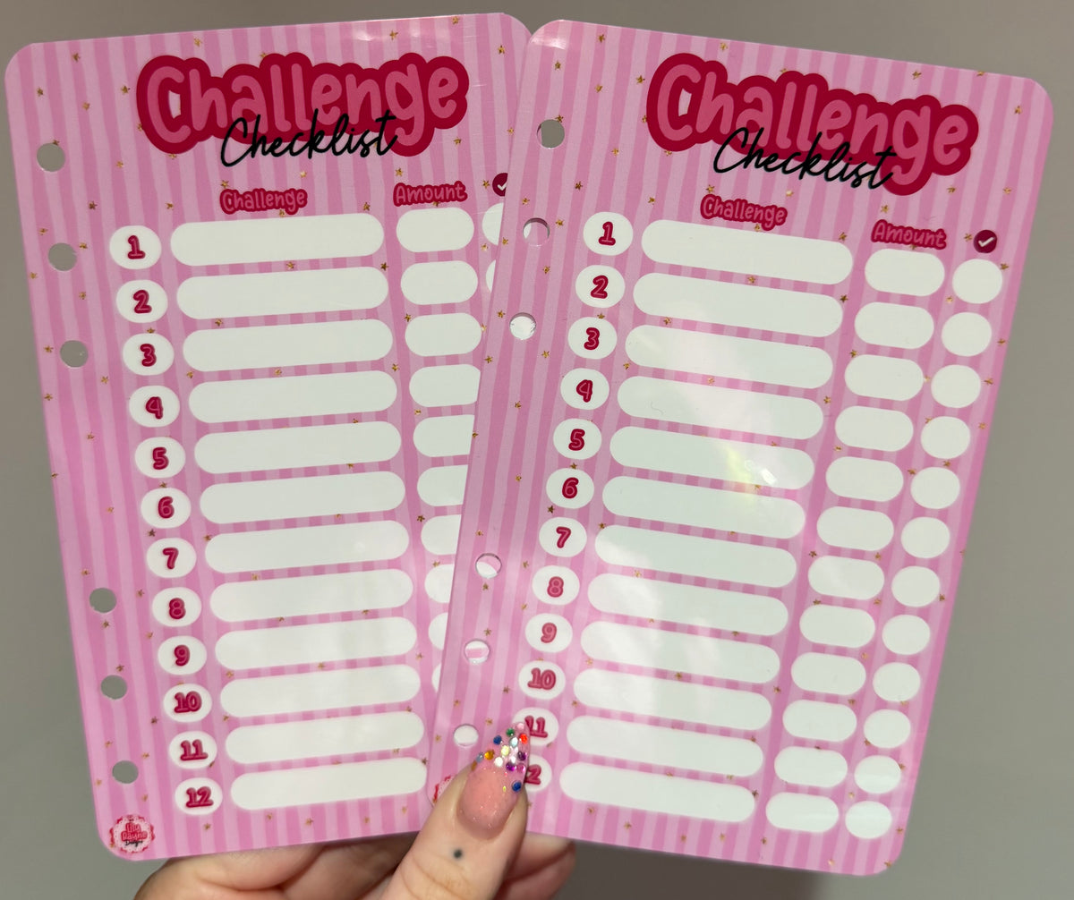 Challenge Checklist Dashboard