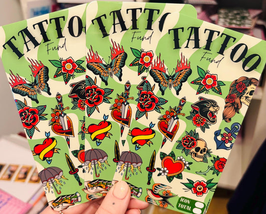 Tattoo Fund Saving Challenge