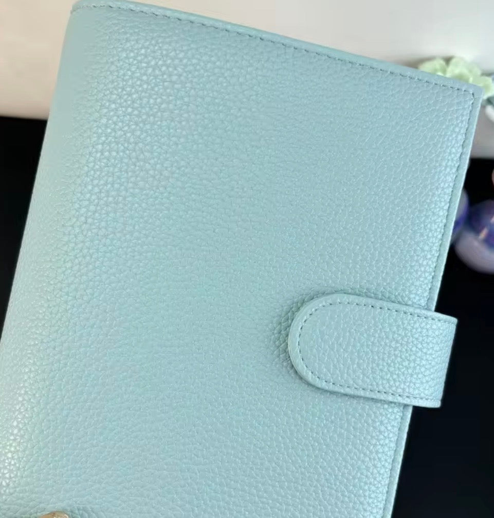COMING SOON 🩷🩵💚 Luxury Pebble A6 Binder 💚🩵🩷