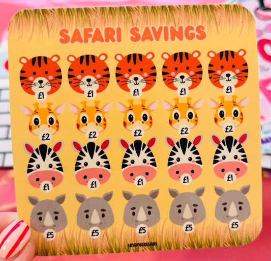 Mini Safari Saving Challenge