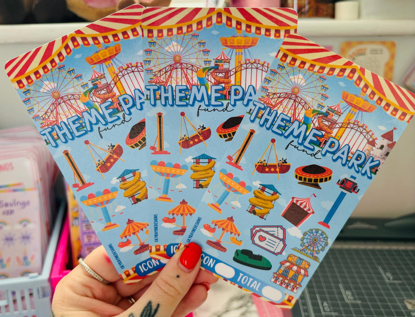 Theme Park Saving Challenge