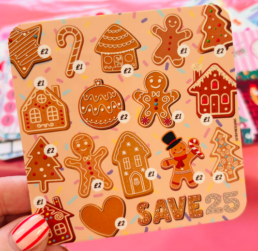 Mini Christmas Gingerbread Saving Challenge