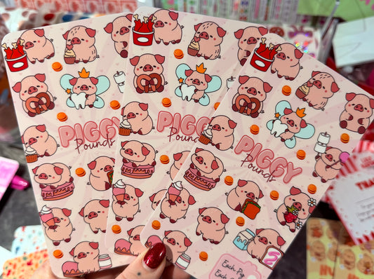 Piggy Pounds Savings Challenge