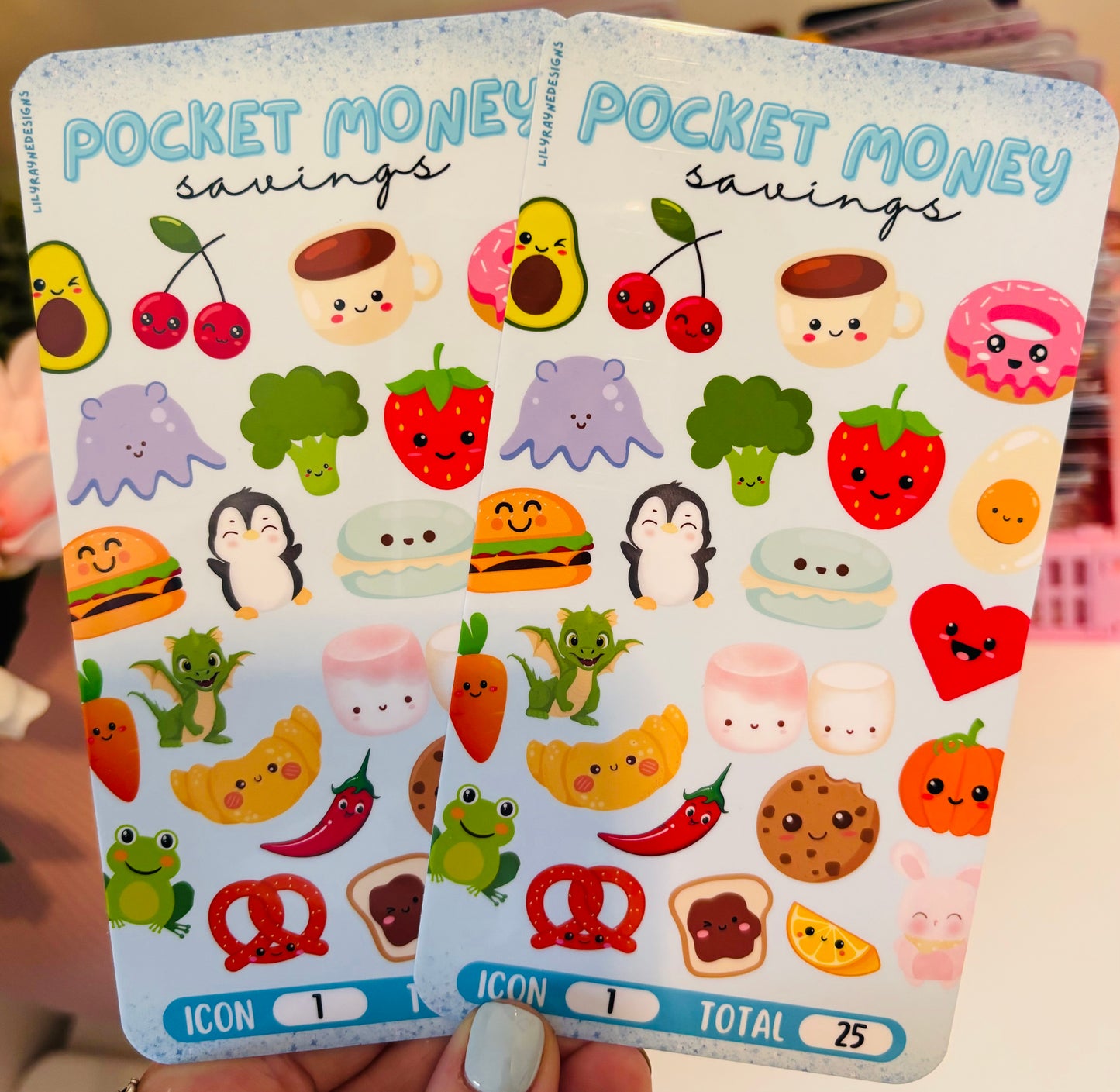 Smiley Pocket Money Saving Challenge