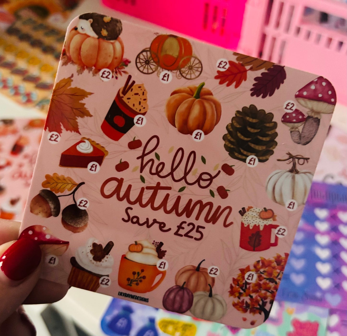Mini Autumn Saving Challenge