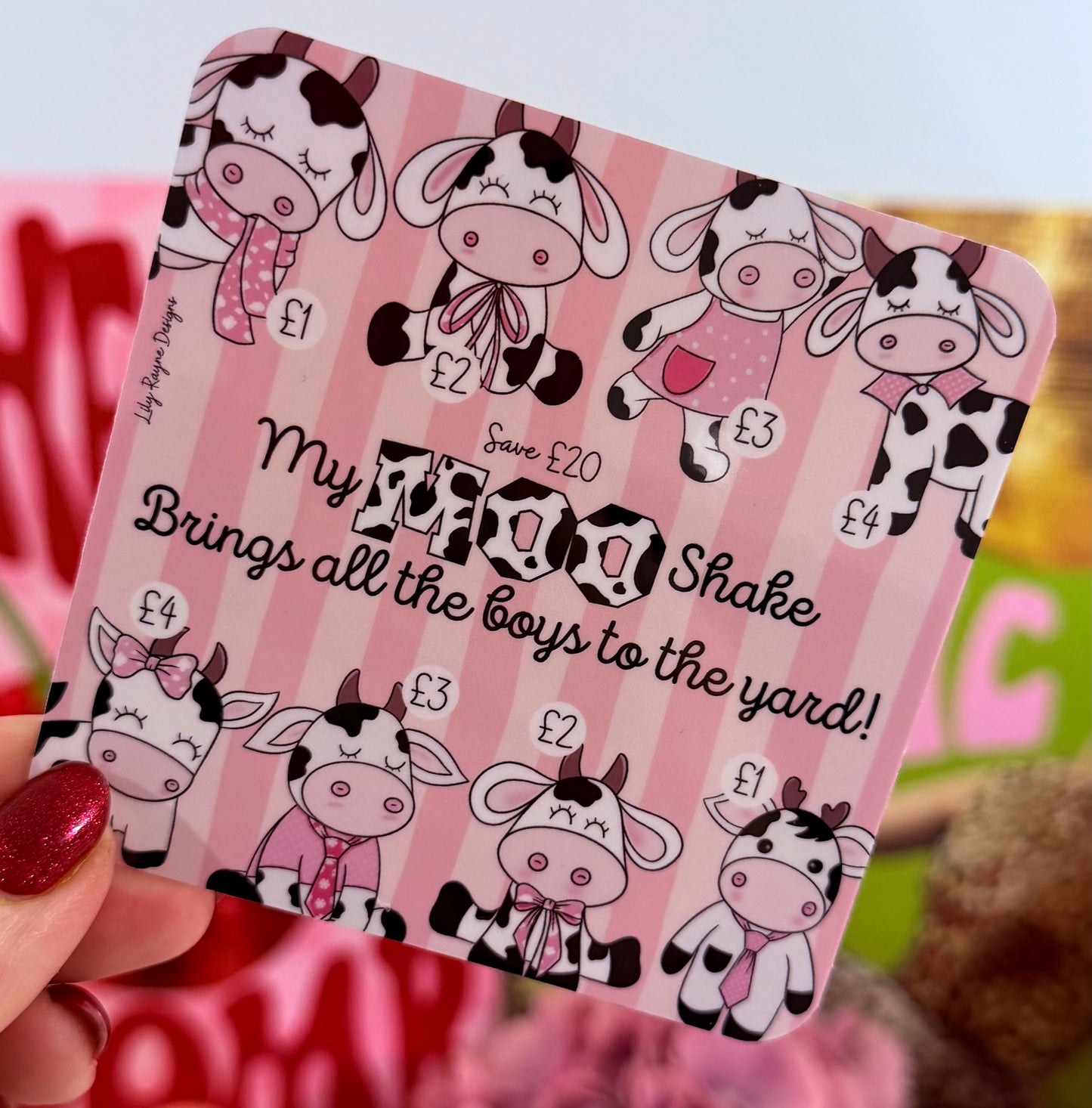 Mini Mooshake Saving Challenge