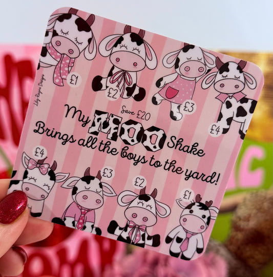 Mini Mooshake Saving Challenge