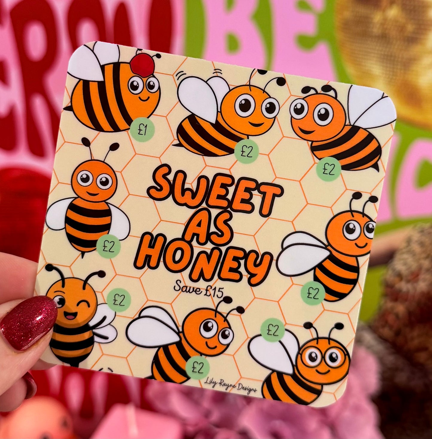 Mini Sweet As Honey Saving Challenge