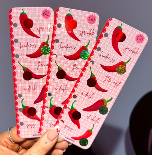 Chilli Bookmark Saving Challenge